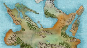 Map of the Tamarran Continent thumbnail